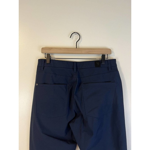 VUORI Men's Meta Tech Performance Pants Size 32 x 32 Navy - Picture 5 of 8